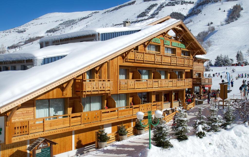 Hotel Les Melezes Les Deux Alpes Zimmer foto